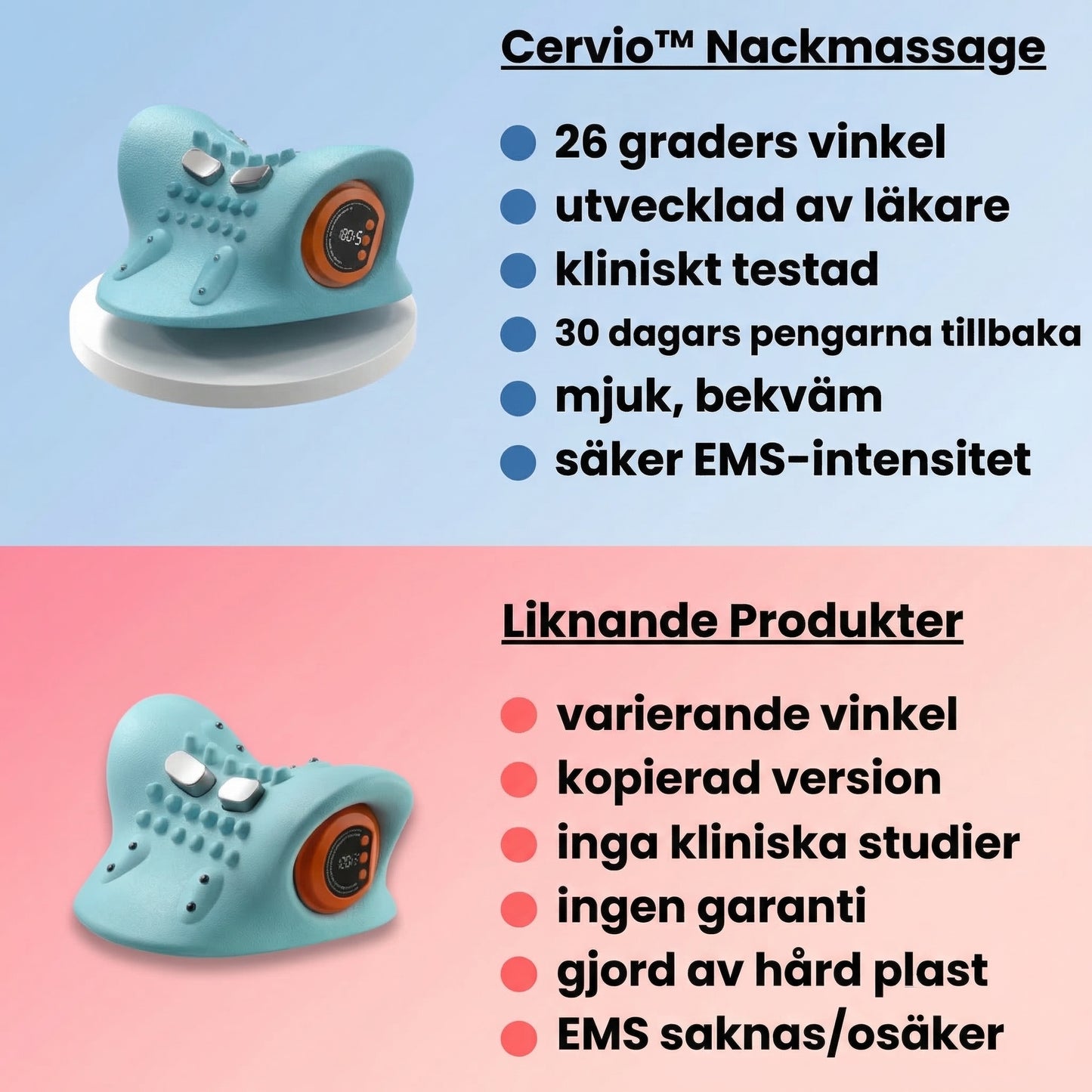 Cervio™ Nackmassage